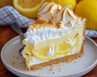 Limonlu Meringue Dilim